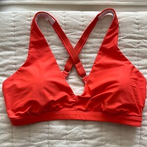 Title nine Orange Bikini top